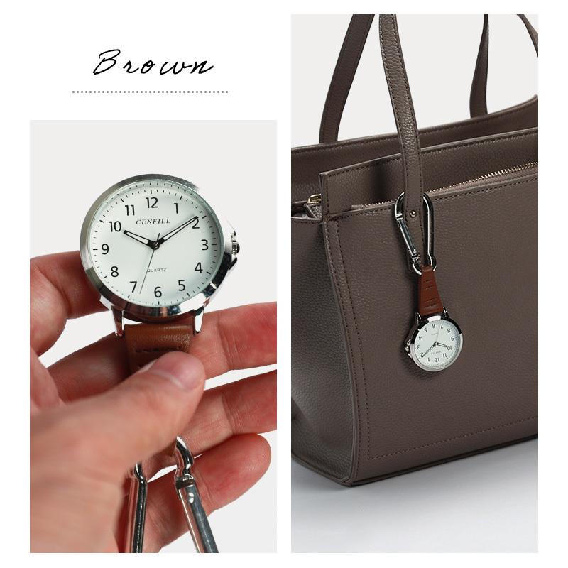 カラビナウォッチ 懐中時計 バッグチャーム ウォッチ キーホルダーウォッチ Seikoムーブメント シンプル ファッションウォッチ 時計 レディース センフィル 通販 Yahoo ショッピング