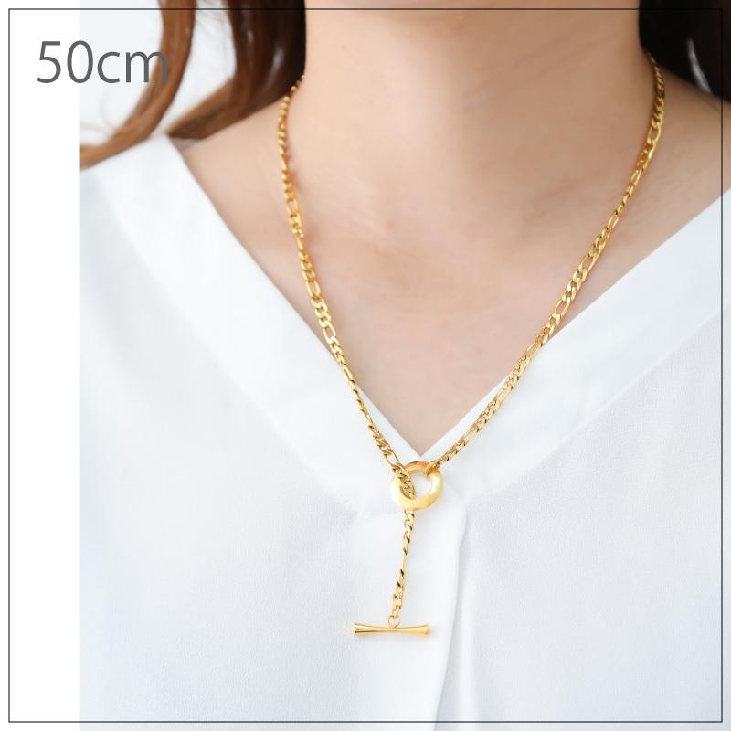 サージカルステンレス SUS316L ラリエット ネックレス ステンレス