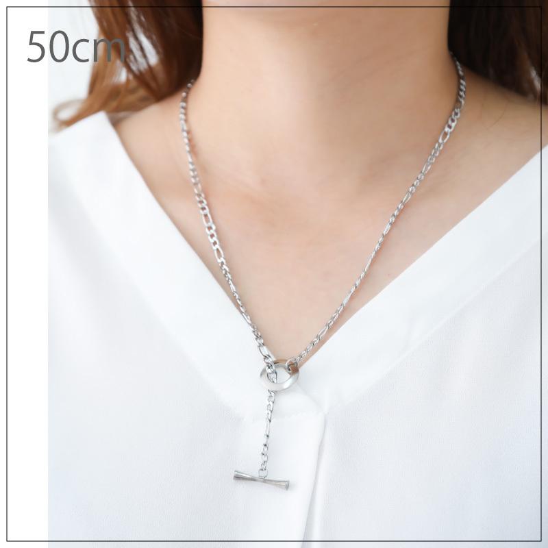 サージカルステンレス SUS316L ラリエット ネックレス ステンレス