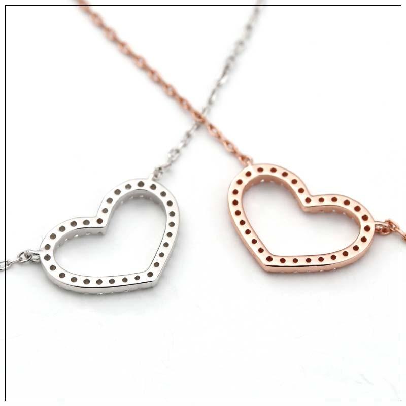 Doris Crystal silver925 スワロフスキー ジルコニア ネックレス