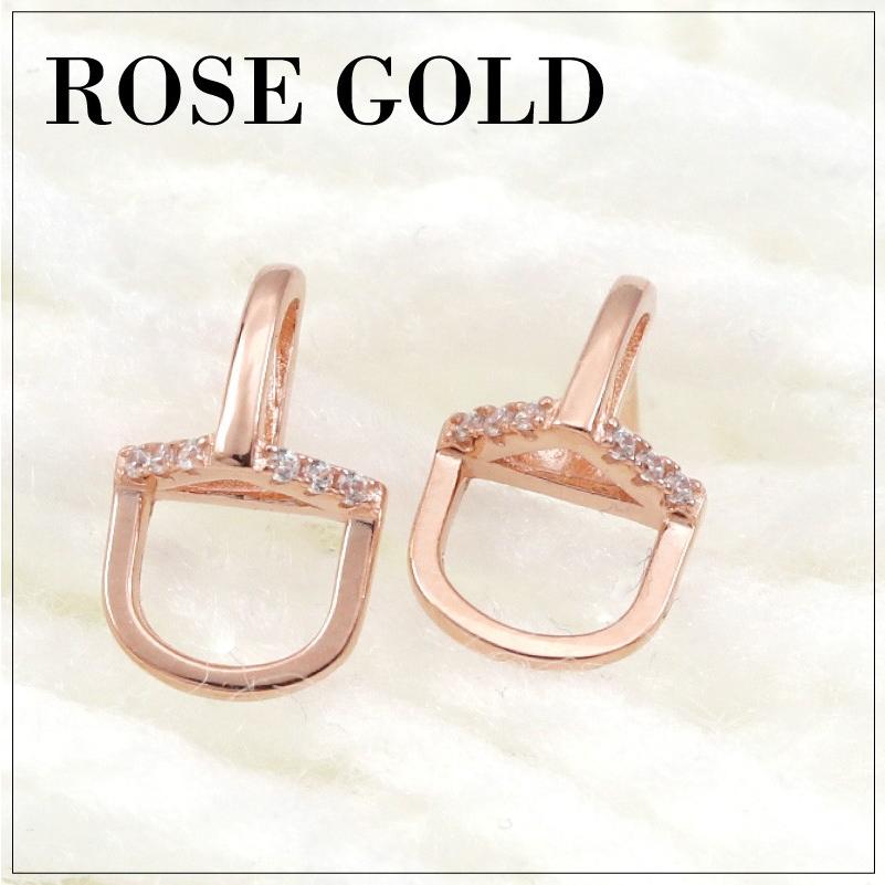 Silver925 ピアス Doris Crystal スワロフスキー 使用 シルバー