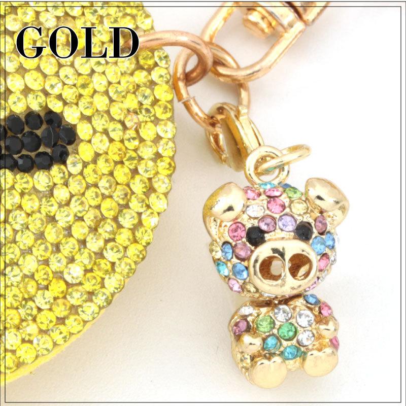 18K ぶたのチャーム