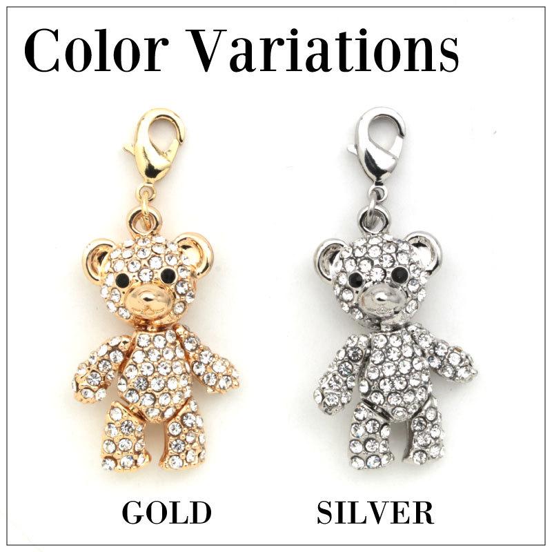 アクセサリー チャーム テディベア ベア くま くまちゃん ビッグサイズ