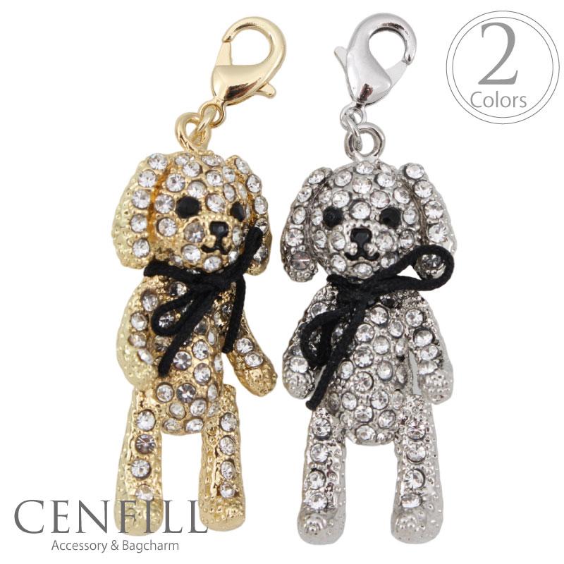 アクセサリー チャーム パーツ アニマル ドッグ 犬 ワンチャン 18K