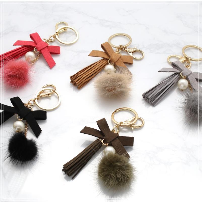 バッグチャーム ミンクファー タッセル ファー ゴールド ファー ミンク キーホルダー ポンポン ファーバッグチャーム かわいい レディース 40代 50代 センフィル 通販 Yahoo ショッピング
