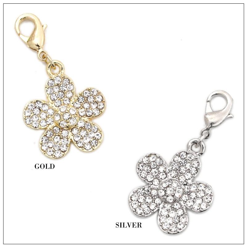 チャーム アクセサリー フラワー 花 charm レディース ストラップ