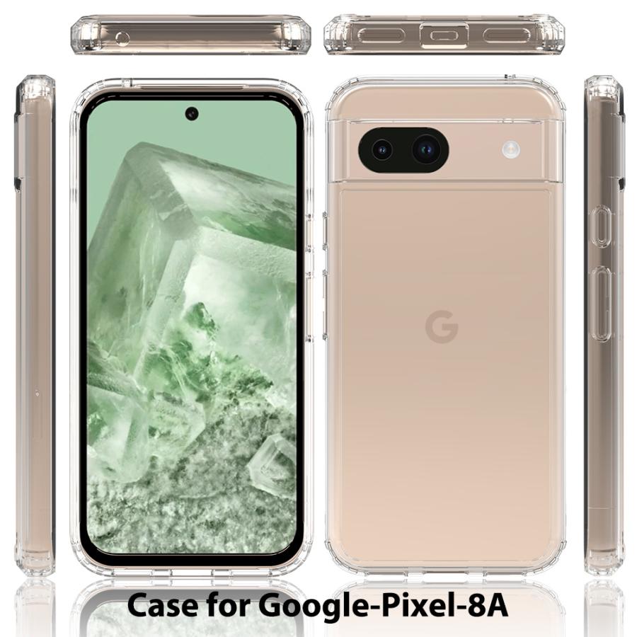 耐衝撃 Google Pixel 8A Pixel8A TPU + ポリカーボネイト ハイブリッド