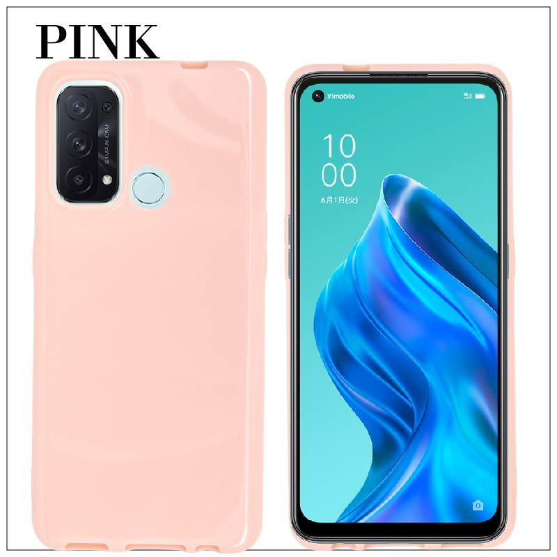 OPPO Reno 5A パステルカラー TPU Reno5A クリア 耐衝撃 衝撃吸収