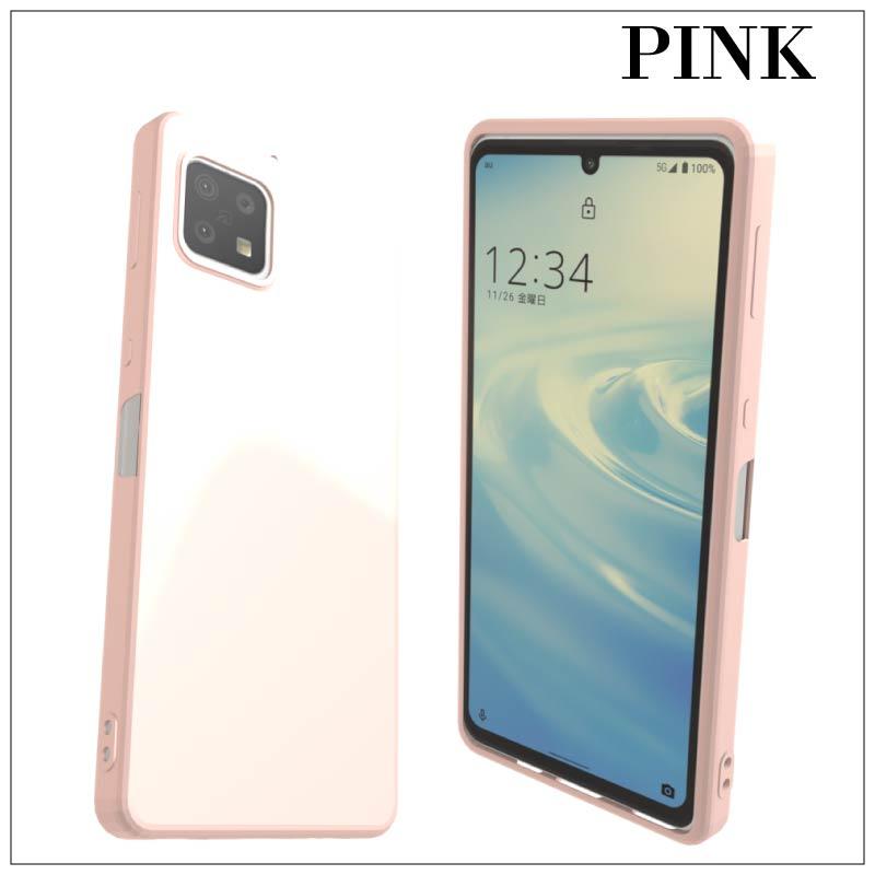 AQUOS sense6 SHG05(au) SH-54B(docomo) SH-M19(SIM FREE) パステル