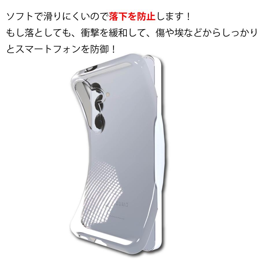 Galaxy S25 SC-51F(docomo) SoftBank au クリア ケース 透明