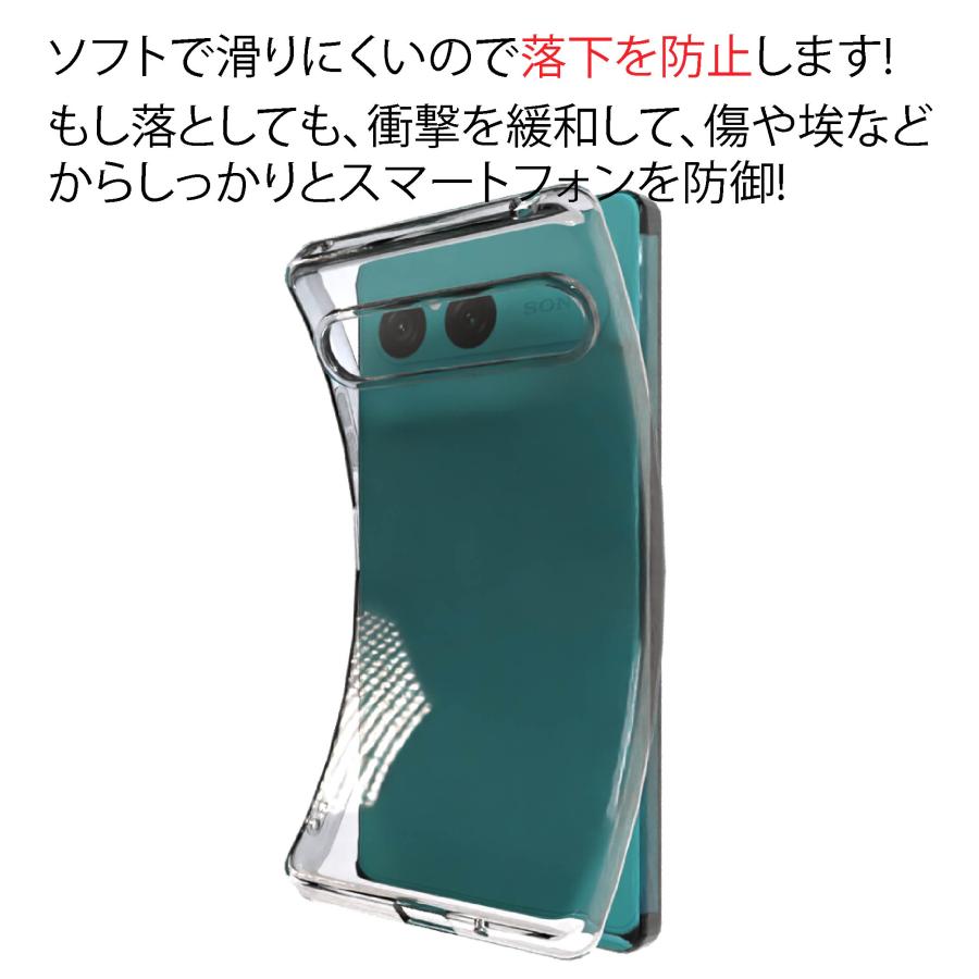 Xperia 10 VII SO-52F（docomo）SoftBank au Sim free ケース 透明