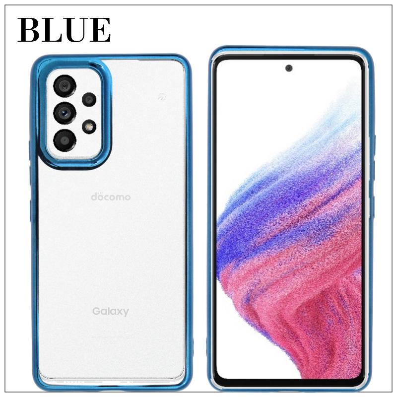 Galaxy A53 5G SIM Free AU版 極美品 ケース付 Galaxy A53 5G ケース カバー 一体型リング付き ソフトケース サムスン