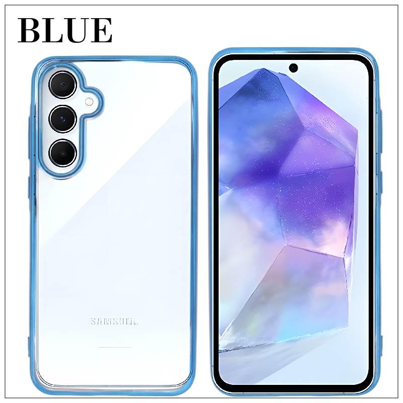 SAMSUNG Galaxy A55 5G SC-53E(docomo) サイドメッキ加工 TPU クリア