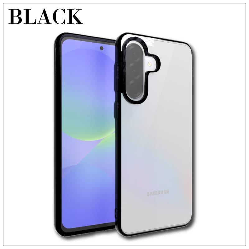 Galaxy A36 5G SC-54F サイドメッキ加工 TPU クリア 耐衝撃 衝撃吸収