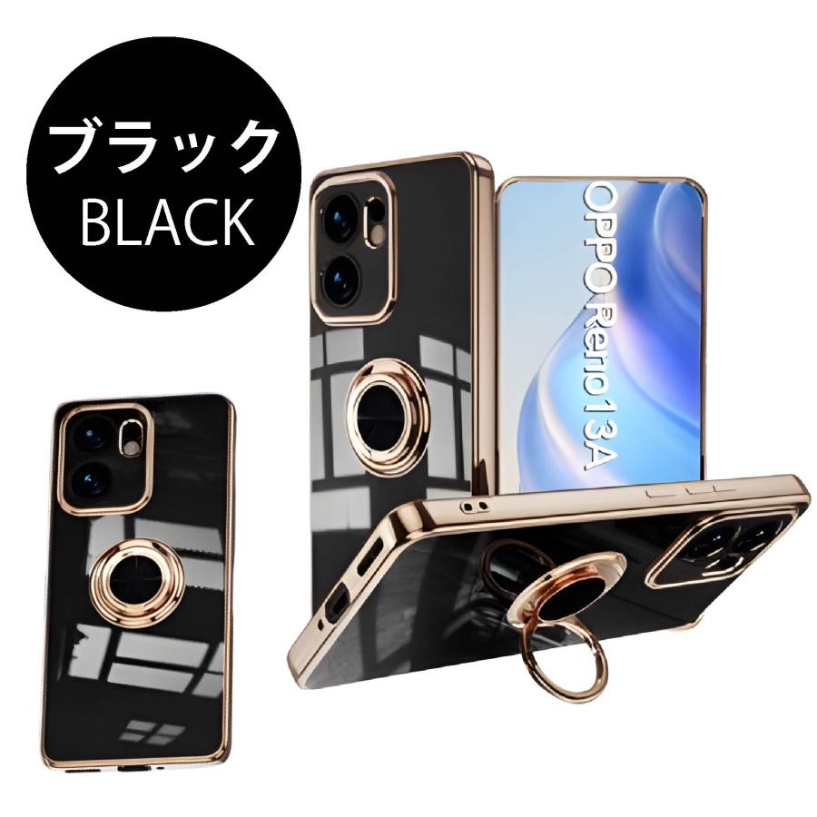 OPPO Reno 13 A Reno13 ケース ソフトケース カバー スマホリング