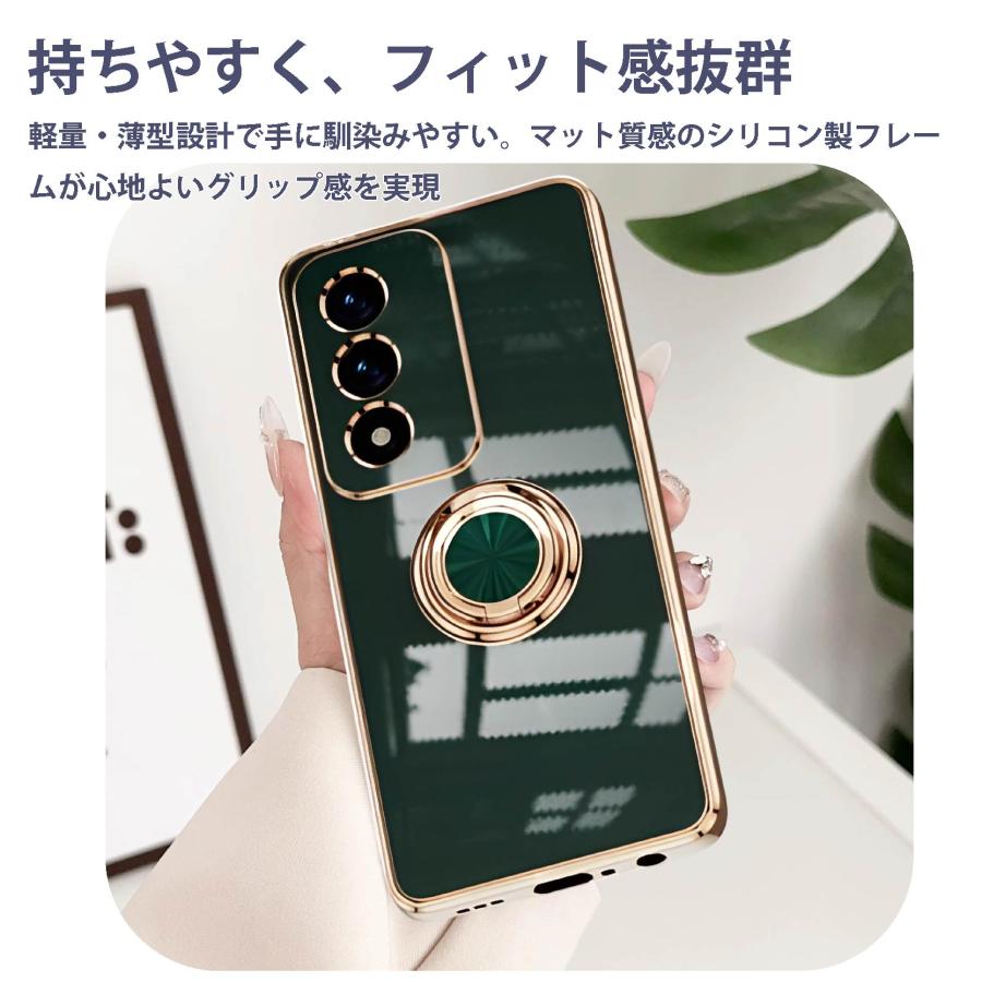 OPPO A3 5G ケース ソフトケース カバー スマホリング ストラップ