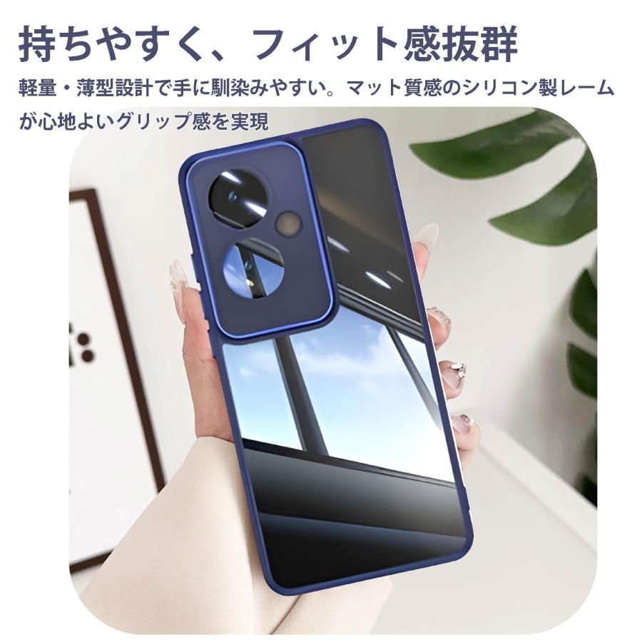 OPPO Reno11 A Reno11A Reno 11A ハイブリッド TPU+ポリカーボネイト