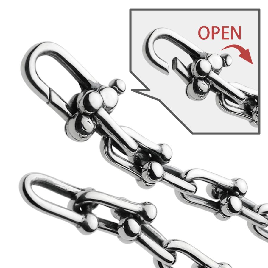 327シャックルシルバー925チェーンブレスレット 327シャックルシルバー925チェーンブレスレット - メルカリ