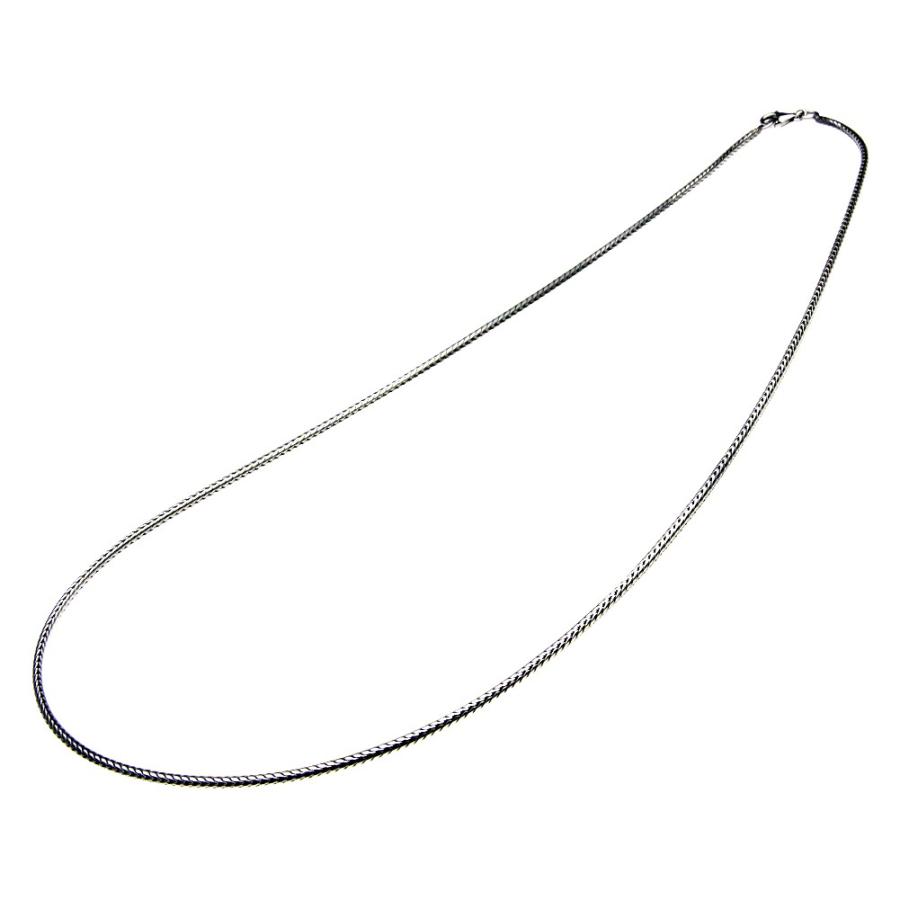 cenote チェーン シルバー アクセサリー 幅2mm フォックステール 