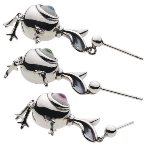 シルバーアクセサリー 結び目玉ウサギ ピアス モンスター ウサギ 一つ目 妖怪 単眼 メンズ Cenote E0568 E0568 シルバーアクセサリーcenote 通販 Yahoo ショッピング