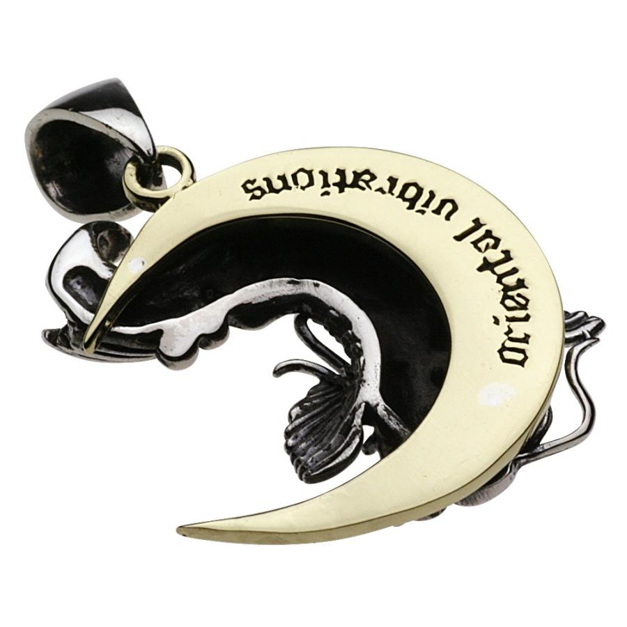 cenote ペンダント シルバー アクセサリー 和柄 錦鯉三日月 鯉 和柄