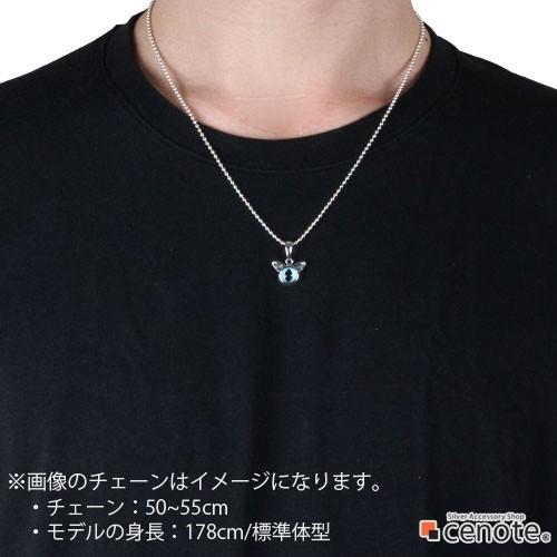 シルバーペンダント メンズ 目玉ネコ 悪魔 モンスター タンガン 猫 単眼 ユニーク キュート シルバー925 シルバーアクセサリー p0574の画像