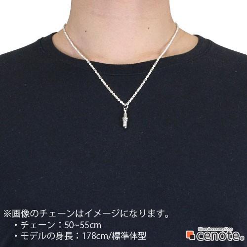 シルバーペンダント メンズ スパークプラグ ツール 部品 エンジン メカニカル バイク 機械 シルバー925 シルバーアクセサリー p0605の画像