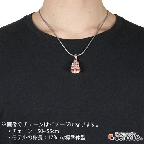 シルバーペンダント メンズ 和風 桜 水流 ピンク スイングベル 伝統文様 和柄 日本 さくら シルバー925 シルバーアクセサリー p0622の画像