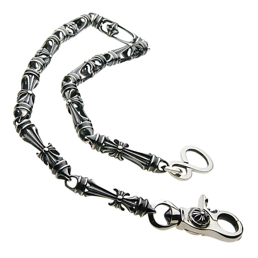 cenote シルバー アクセサリー クロスローラーウォレットチェーン