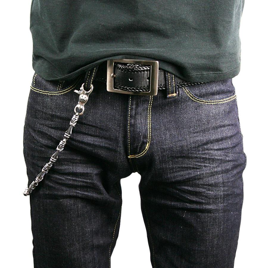 cenote シルバー アクセサリー クロスローラーウォレットチェーン