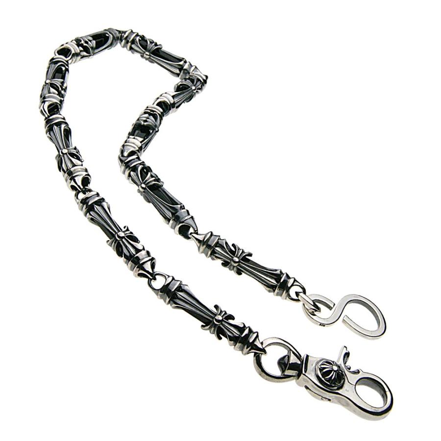 クロスローラー　シルバーウォレットチェーン cenote シルバー アクセサリー クロスローラーウォレット