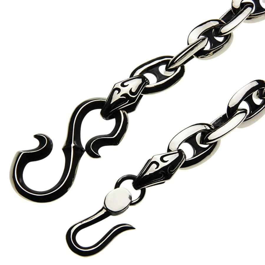 cenote ホワイトメタル アクセサリー ワイルド ウォレットチェーン 鎖