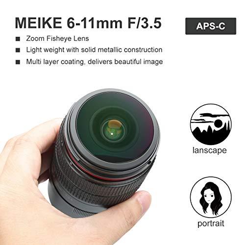 Meike MK611F35EFM Meike 6-11mm/F3.5 フィッシュアイレンズ MF キヤノンEF-Mマウント Meike