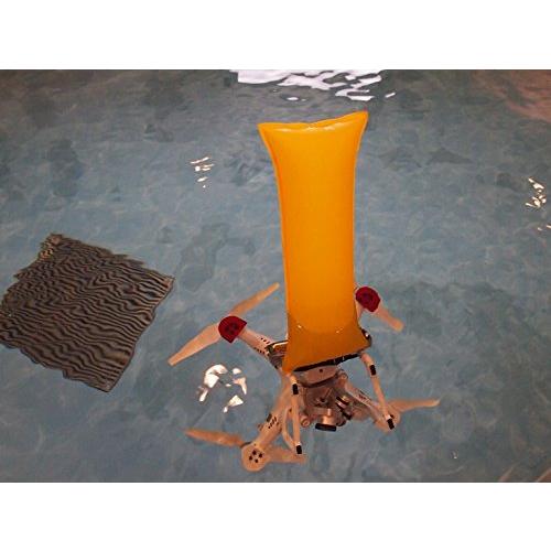 ドローンの水没防止装置 ドローンフロート (マットブラック) DRONEFLOAT 機体保険もこれで安心 