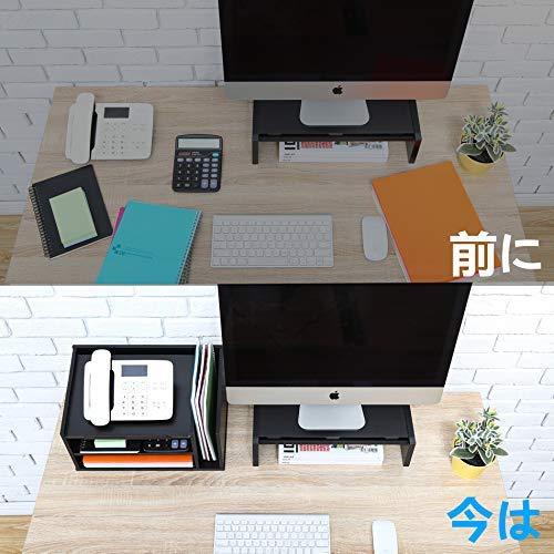 Fitueyes レターケース 収納ボックス 卓上電話台 木製デスクオーガナイザー mm 黒 Trwb Hbg Cente 通販 Yahoo ショッピング