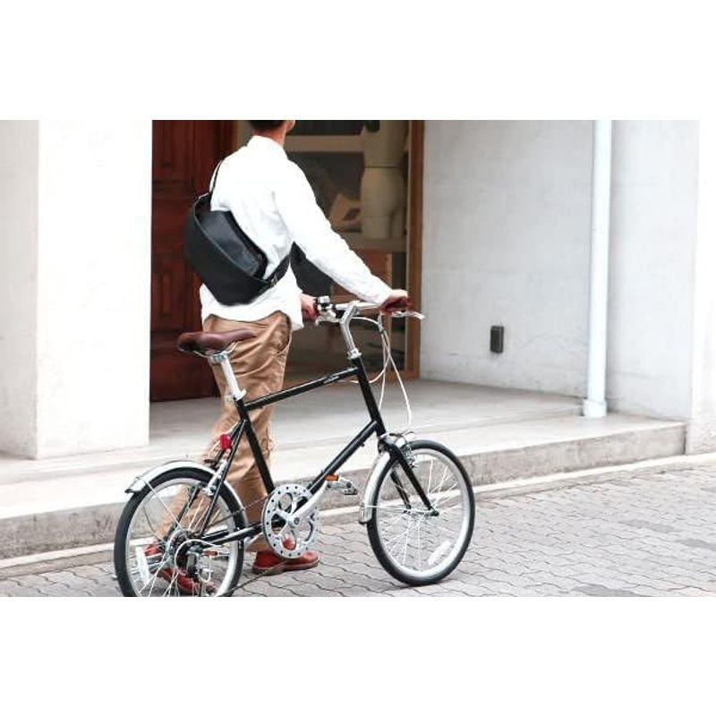 自転車 ミニベロ 小径車 cyma カゴ付きMichikusa ホワイト 20インチ ATM007-BK
