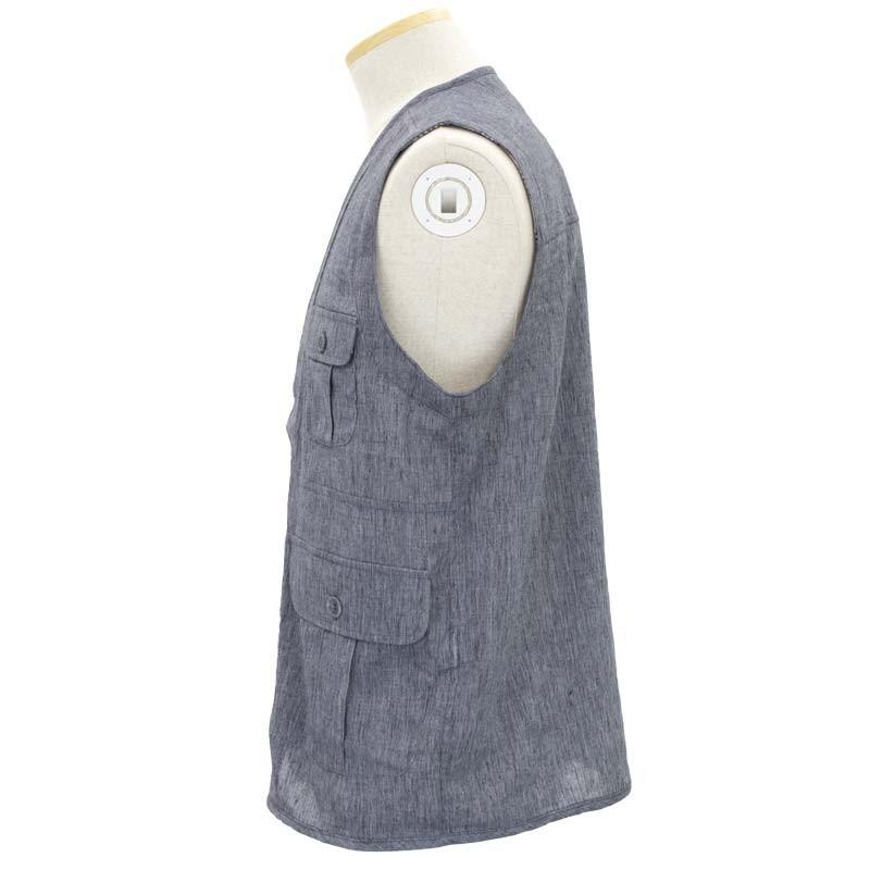 シニア メンズ ファッション 60代 70代 80代 麻混 カジュアル 楊柳 ベスト 服 衣料 高齢者 シニアファッション 男性 紳士 メンズ 介護 父の日 敬老の日 春夏 おしゃれセンターうらしま 通販 Yahoo ショッピング