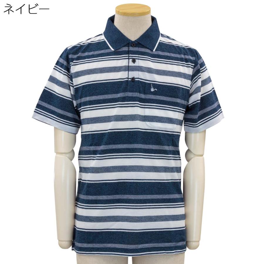 TOROY（トロイ） 半袖 ポロシャツ シニアファッション メンズ 70代 80