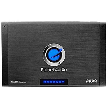 （新品） Planet Audio AC2000.2 Anarchy Series Car Audio Amplifier 2000 High Output