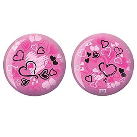 注目ブランド (新品) Brunswick (14lbs) Ball Bowling Viz-A-Ball PRE-DRILLED Glow Hearts ボール 注目ブランド (新品) Brunswick (14lbs) Ball Bowling Viz-A-Ball PRE-DRILLED Glow Hearts ボール