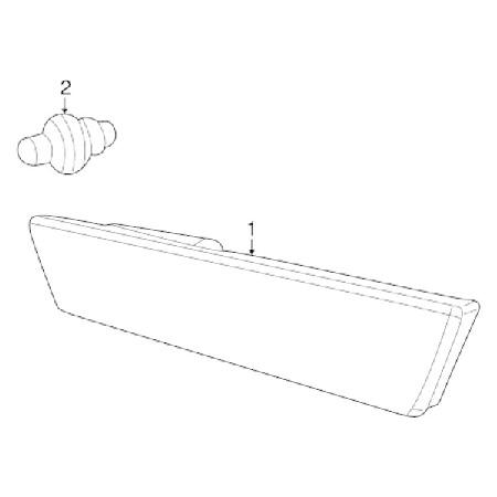 オンライン最安価格 Mopar 68195796AB Parking and Side Marker Light Dodge Challenger