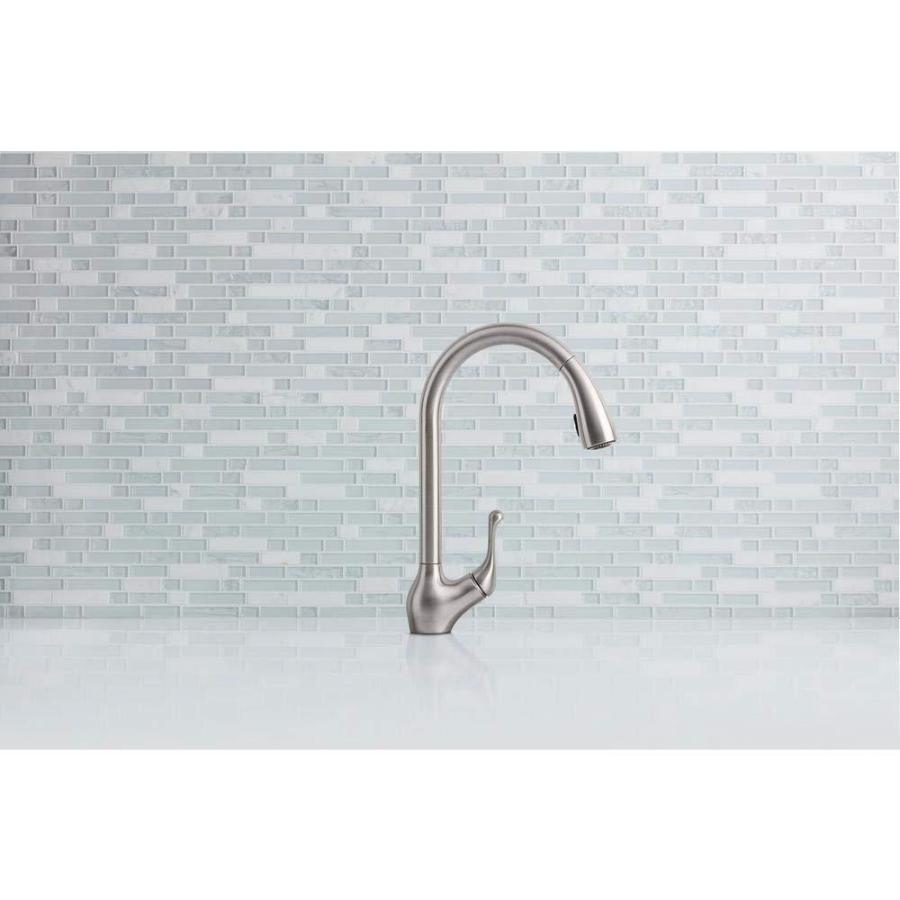 （新品） Kohler KR78035SDVS Barossa Kitchen Sink Faucet, Vibrant