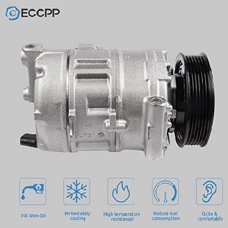 新作入荷!! ECCPP A/C Compressor 2012-2015 Replacement for VW Type 1 2.0L 2014-2015 for VW Type 1 1.8L CO 11237C