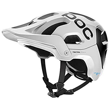 （新品） POC, Tectal Race Spin, Helmet for Mountain Biking, Hydrogen White Uranium B