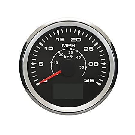 （新品） ELING 0-35MPH 0-55KM/H GPS Speedometer Speedo Velometer Odometer Mileage wi