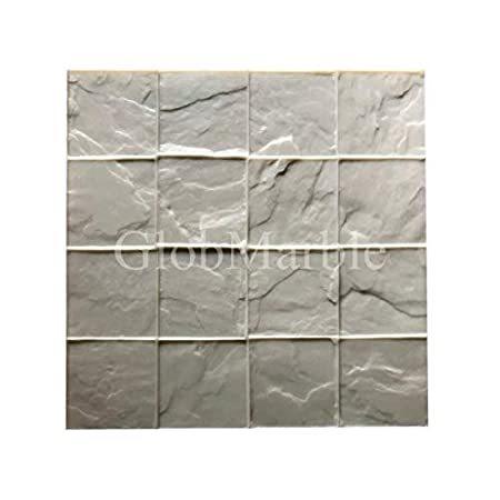 季節のおすすめ商品 Flexible Stone Slate Edge Tumbled GlobMarble （新品） Concrete 2110/F SM Stamp 外壁タイル