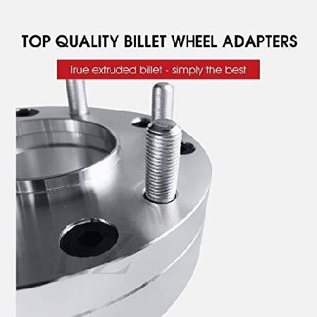 EZAccessory 2 Wheel Adapters 5x150 to 6x5.5 (5x150 to 6x139.7) Hub Centric Fit for Nissan 6x5.5 Wheels With 100mm Bore Thickness 2 Inch :B07NCVNXR5:センターバレー