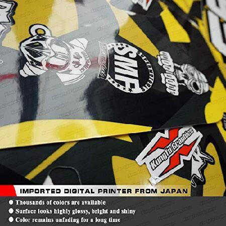 最も人気商品 Kungfu Graphics Custom Decal Kit for 2015 2016 2017 2018 2019 S1000XR (Without Side Case Graphics)，BMXR1519006