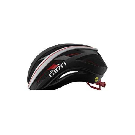 (新品) Giro Aether Spherical Adult Road Cycling Helmet Matte Black White Bright Red (2022), Medium