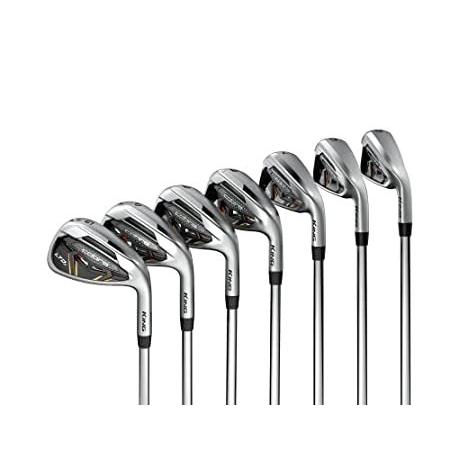 ホワイトブラウン Cobra Golf 2022 LTDX Iron Set Satin Chrome-Gold ...